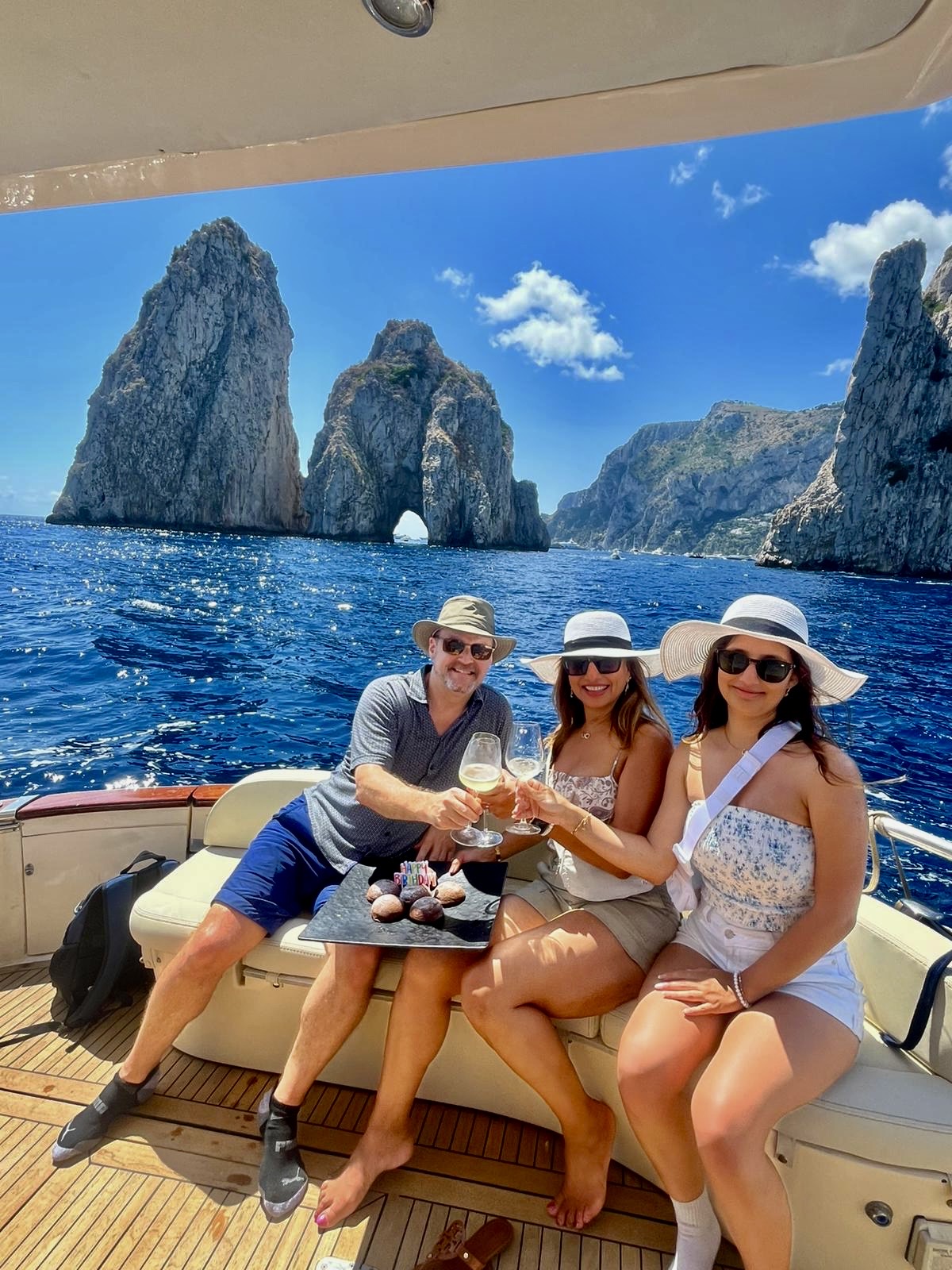Luxury group boat experience in Italy